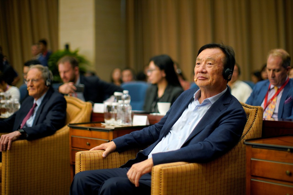 Huawei founder Ren Zhengfei attends a panel discussion at the company’s headquarters in Shenzhen, China on June 17, 2019. Photo: Reuters