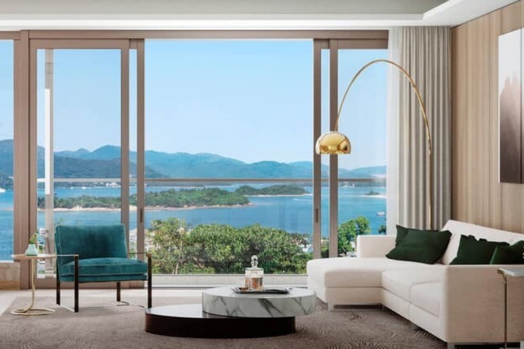 Wide sea views from 133 Portofino in Sai Kung. Photo: Sinoland