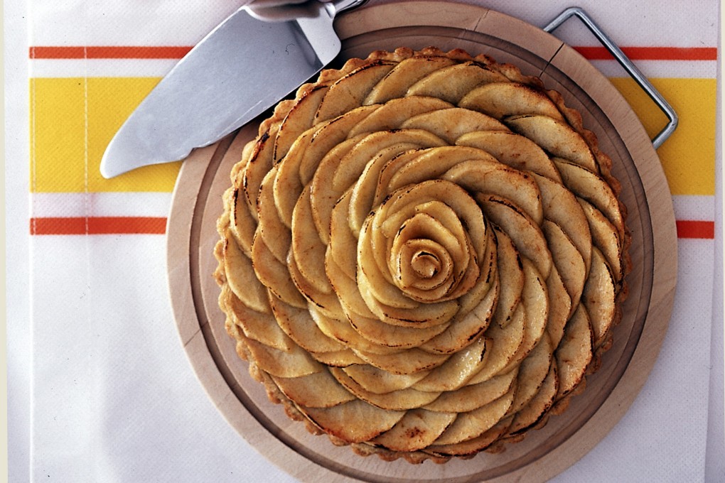 Susan Jung’s double apple tart. Photography: Koji Studios. Styling: Rachael Macchiesi