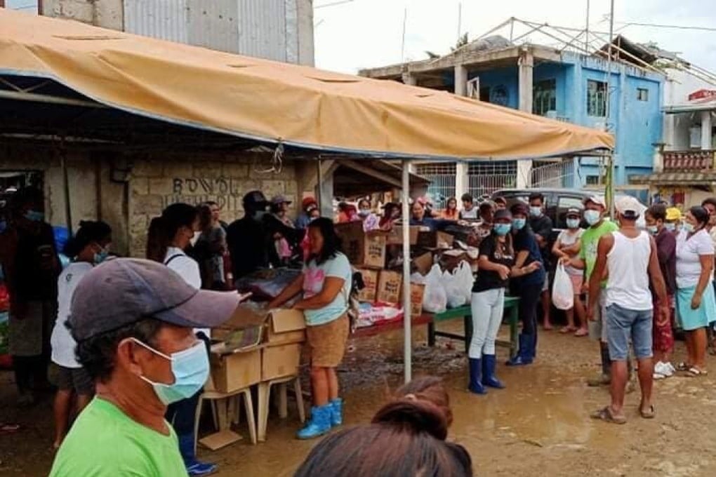 Relief operations in Cagayan, which suffered the brunt of Typhoon Vamco. Photo: United Hands Facebook page