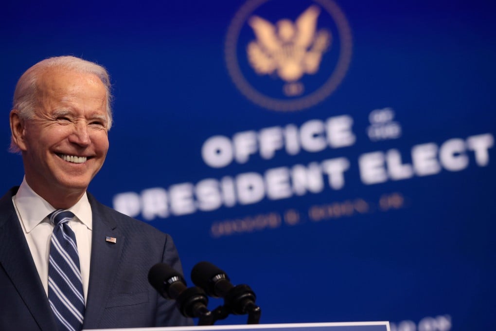 Beijing should engage with the incoming administration of US president-elect Joe Biden, Chinese advisers say. Photo: Reuters