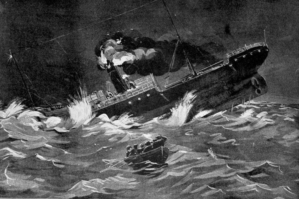 The SS Ventnor sank off the coast of New Zealand in 1902 while carrying the remains of 499 Chinese gold miners back to China via Hong Kong. The recent discovery of the bones of some in the wreck of the ship has sparked a row over whether they should be left in place or raised for burial in China. Photo: Auckland Library