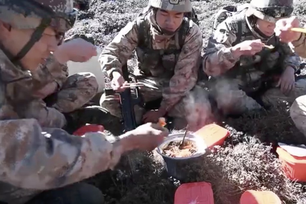 Drones are delivering hotpot, the classic winter warmer, to Chinese soldiers stationed at the most inaccessible outposts in the disputed Himalayan border region. Photo: Handout