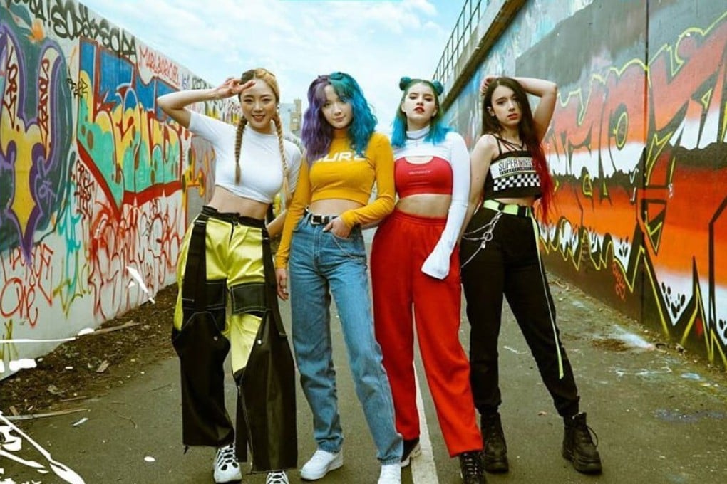 British K-pop girl group Kaachi have been criticised by many K-pop fans who do not recognise them as a K-pop act. Photo: FrontRow Records