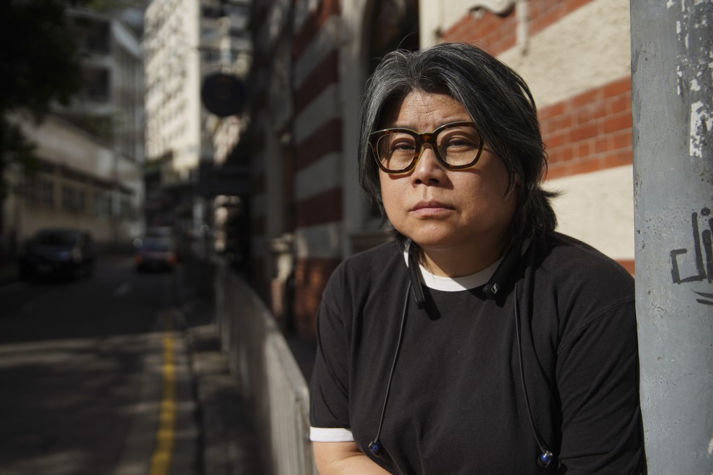Hong Kong visual artist Ellen Pau in Central, Hong Kong. Photo: SCMP / Winson Wong