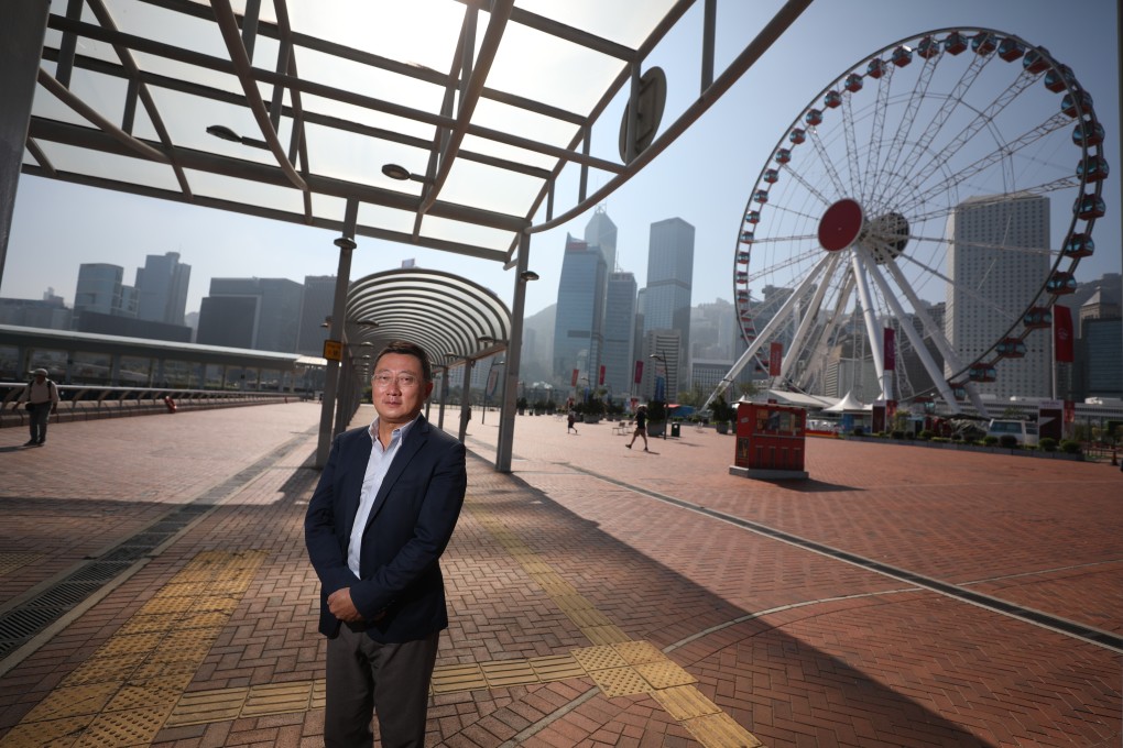 William Cheng Kai-man, chairman of Magnificent Hotel Investments, says hotel owners in noncore areas would be happy to rent their hotels for use as temporary housing. Photo: Xiaomei Chen