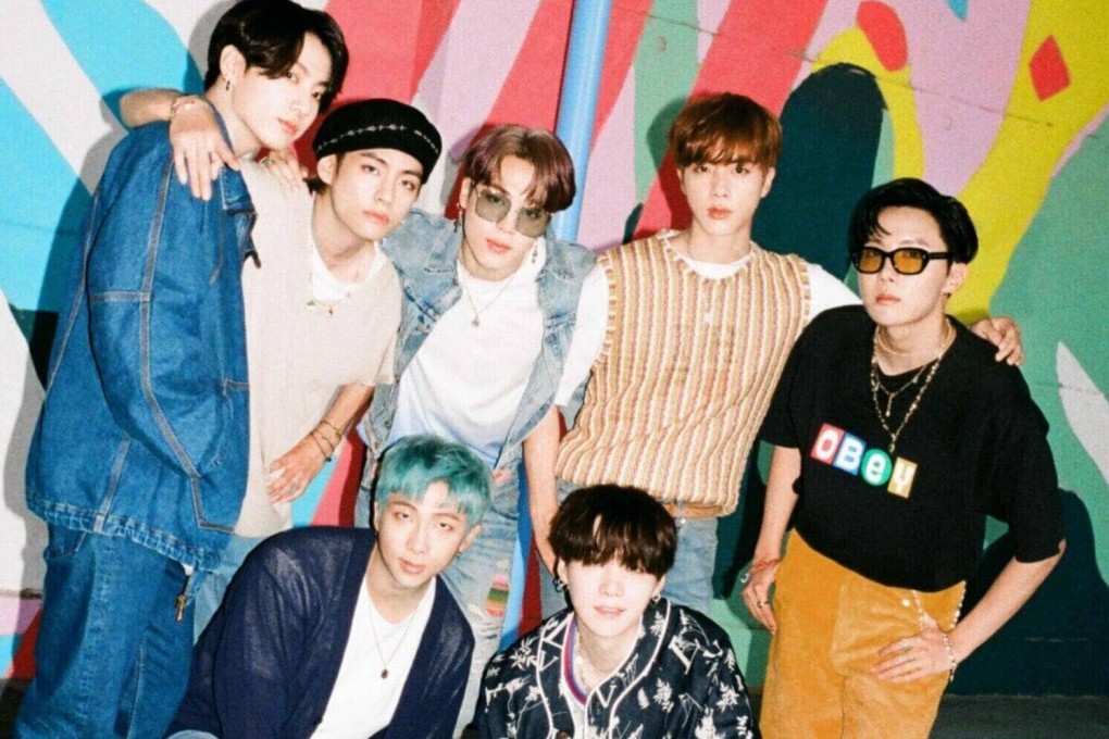 BTS join Taylor Swift as the only acts to simultaneously debut a new song and album at No 1 on Billboard’s primary charts. Photo: Big Hit Entertainment