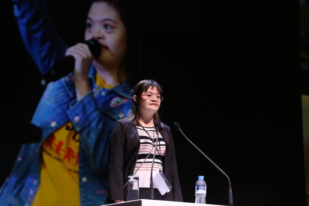 Brina Maxino, who did not let Down’s syndrome hold her back, wants to remind governments of their commitments to protecting the right to education for millions of disabled children under Sustainable Development Goal 4. Photo: Handout