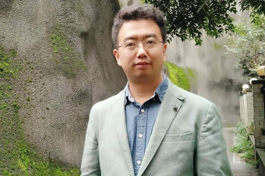 Chang Weiping was taken away by police on October 22 after alleging in a video that he had been tortured when he was detained in January. Photo: Handout