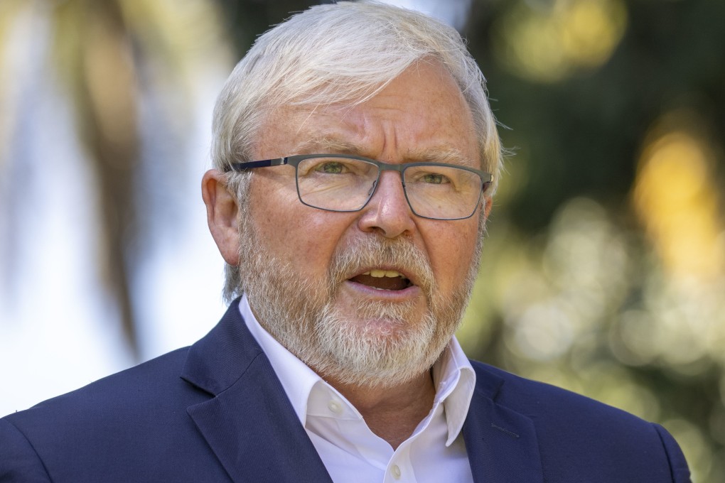 Former Australian prime minister Kevin Rudd views Tokyo’s ability to deal with Beijing as particularly instructive for Canberra. Photo: EPA