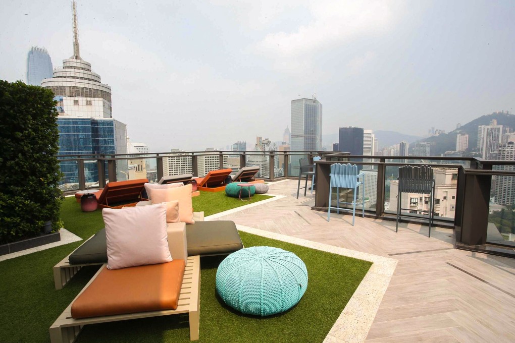 The communal areas at SHKP’s Townplace Soho have been designed right from the outset to be work friendly. Photo: Handout