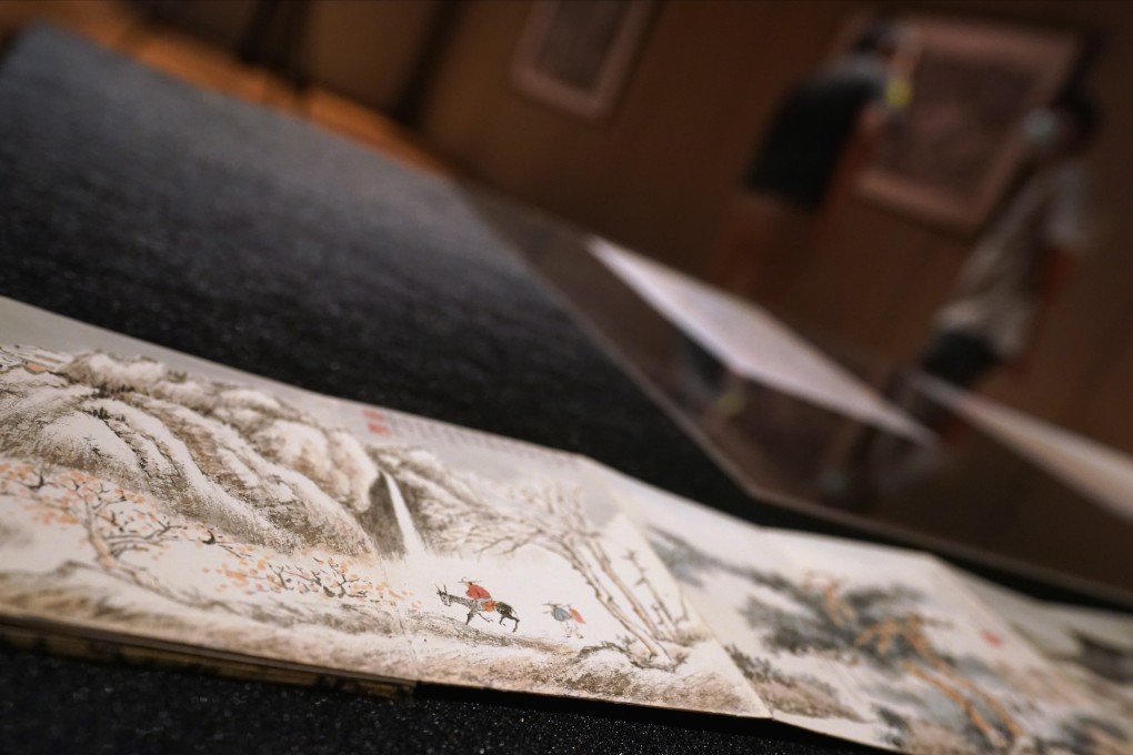 Artificial intelligence can now imitate traditional Chinese landscape art, such as this artwork from painter Shen Shijia. Photo: Felix Wong