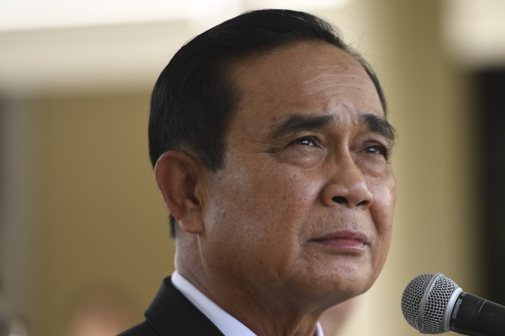 Thailand’s Prime Minister Prayuth Chan-ocha continued to live in an army residence after retiring as a general in 2014, leading to an ethics complaint which could have cost him his job. Photo: EPA-EFE