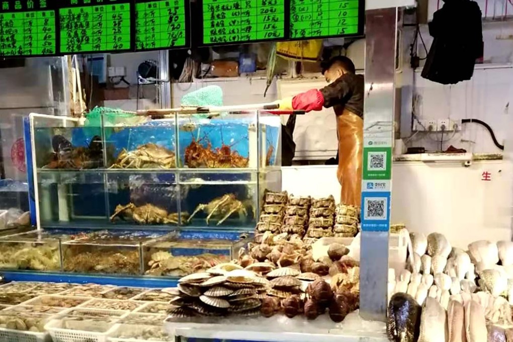 Australian rock lobster is disappearing from markets and restaurants in Beijing after an import ban. Photo: Amanda Lee