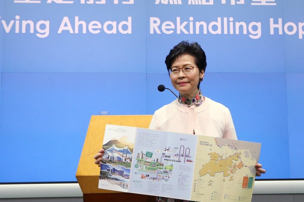 The Lantau scheme is Carrie Lam’s signature policy. Photo: Dickson Lee