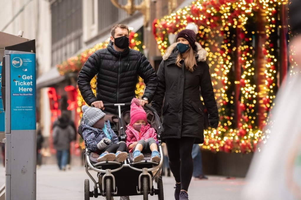 Everyone is gearing up for a Covid-19 Christmas, and coming up with ways to adapt to the restrictions. Photo: Noam Galai/Getty Images