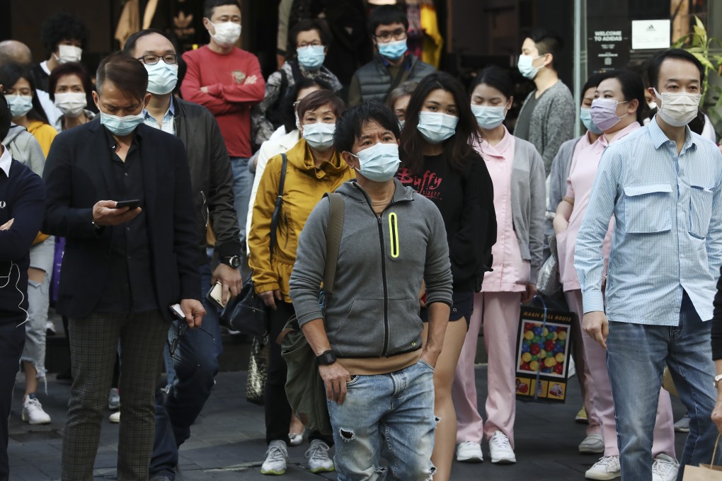 Hongkongers will soon be liable for a HK$5,000 fine for breaking Covid-19 regulations. Photo: Jonathan Wong