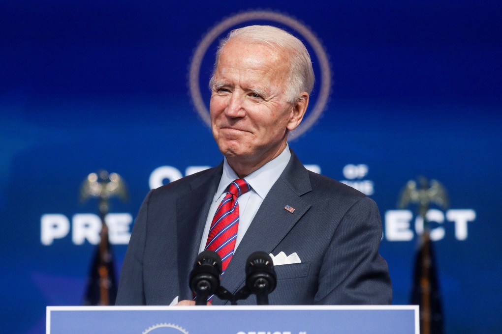 US President-elect Joe Biden. Photo: Reuters