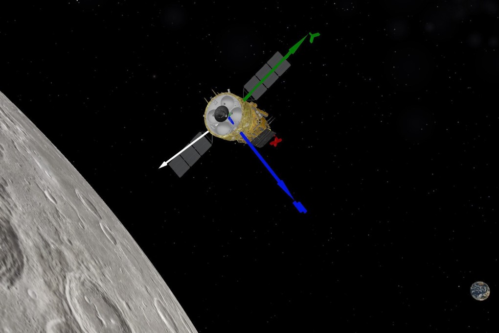 Chang’e 5 is bringing a canister loaded with lunar dust and rocks that could offer scientists new insights into the origins of our solar system. Photo: BACC/handout via Xinhua