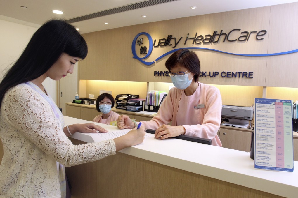 A Quality HealthCare medical centre in Mong Kok. Hong Kong has been slow to use telemedicine because of the convenience of accessing health care in the city. Photo: May Tse