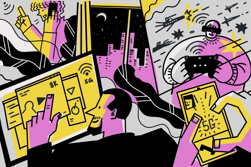 Mobile network operators are counting on 5G to enable a wide range of indoor applications for both consumers and industries. Illustration: Brian Wang