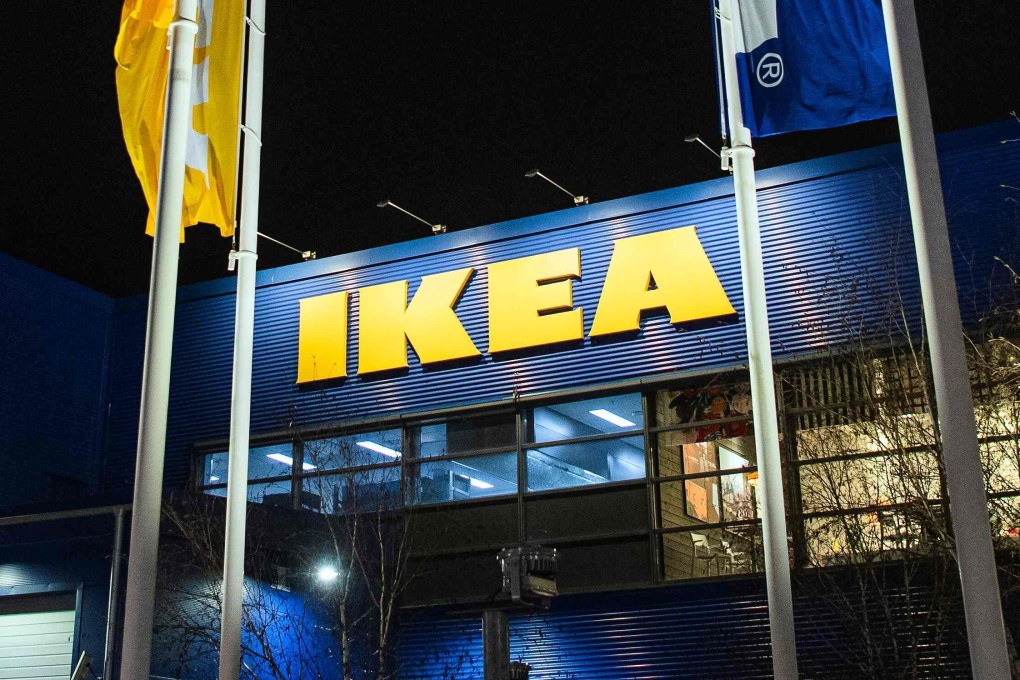 A general view of an Ikea store in Jarfalla, near Stockholm, on Monday. Photo: AFP