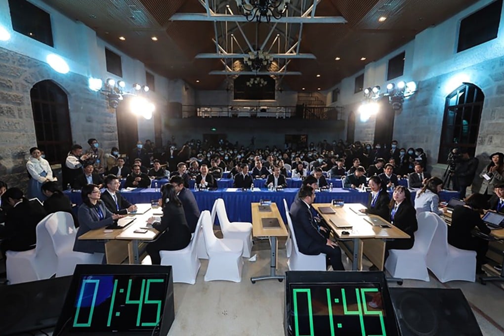 In a competition against 16 lawyers and law students, an AI program from Alibaba proved it could better assess legal contracts for risk than humans by themselves. Photo: Handout