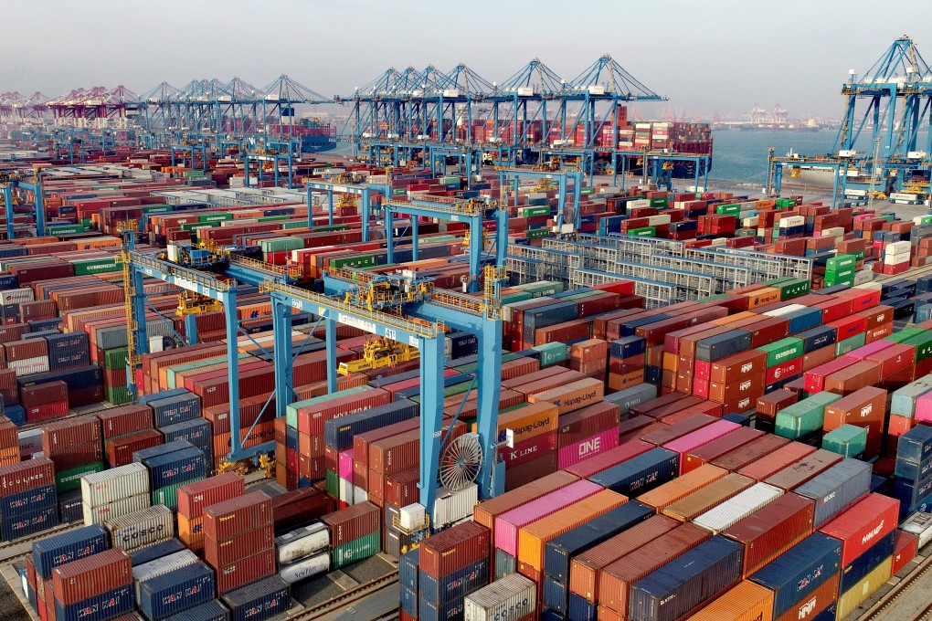 China’s exports to Africa rose 0.6 per cent from January to November, but imports from the continent shrank by 23.6 per cent. Photo: EPA-EFE