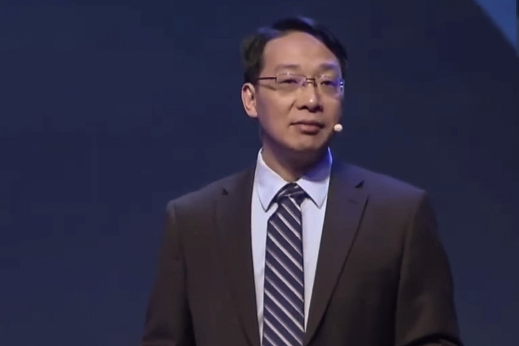 Di Dongsheng delivered the speech in Shanghai last month. Photo: Handout