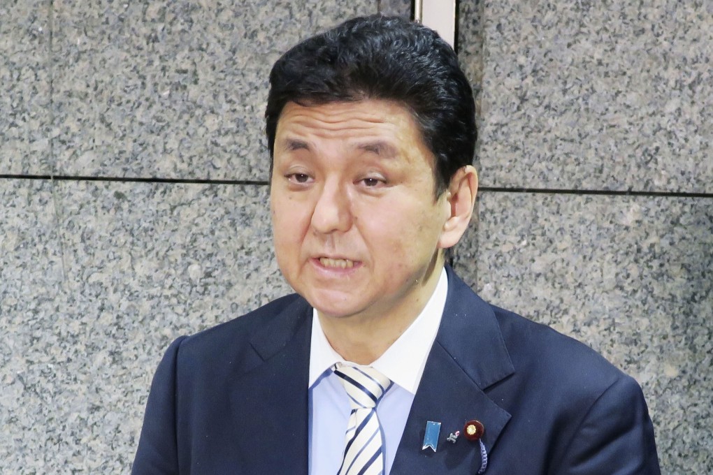 Japanese Defence Minister Nobuo Kishi is seeking an additional budget of about 30 billion yen (US$288 million) for the next financial year to defend the country with a ballistic missile defence system. Photo: Kyodo