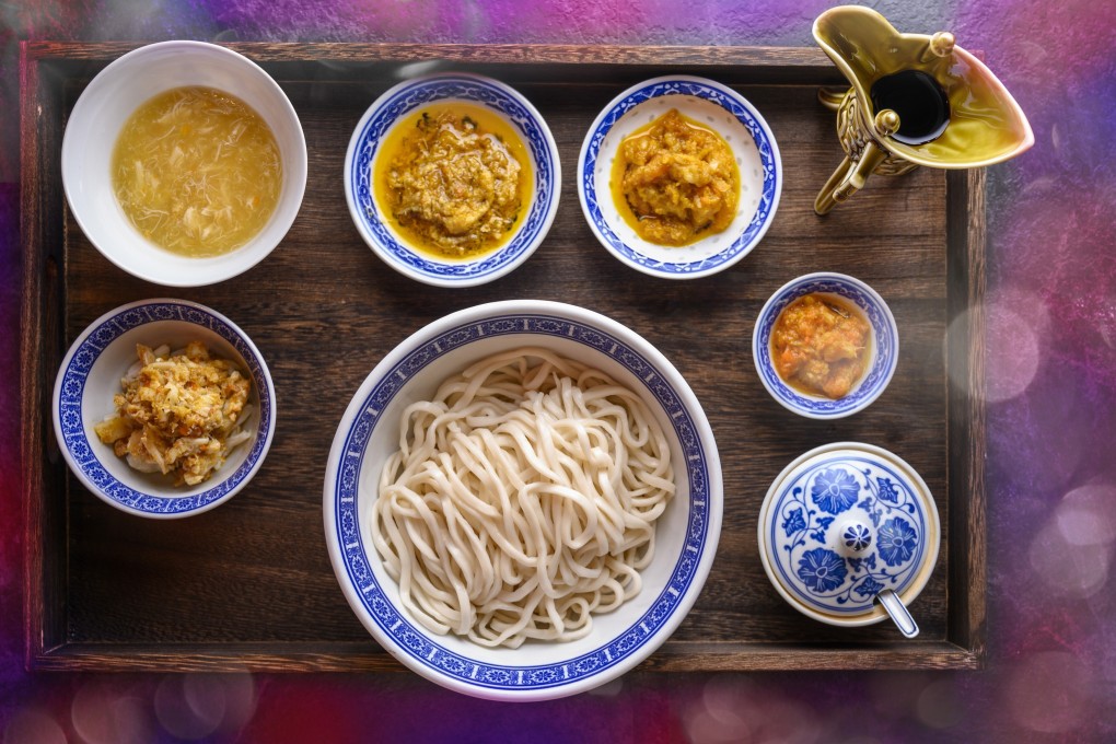 Dishes laid out at Sexy Crab in K11 Musea. Photo: handout