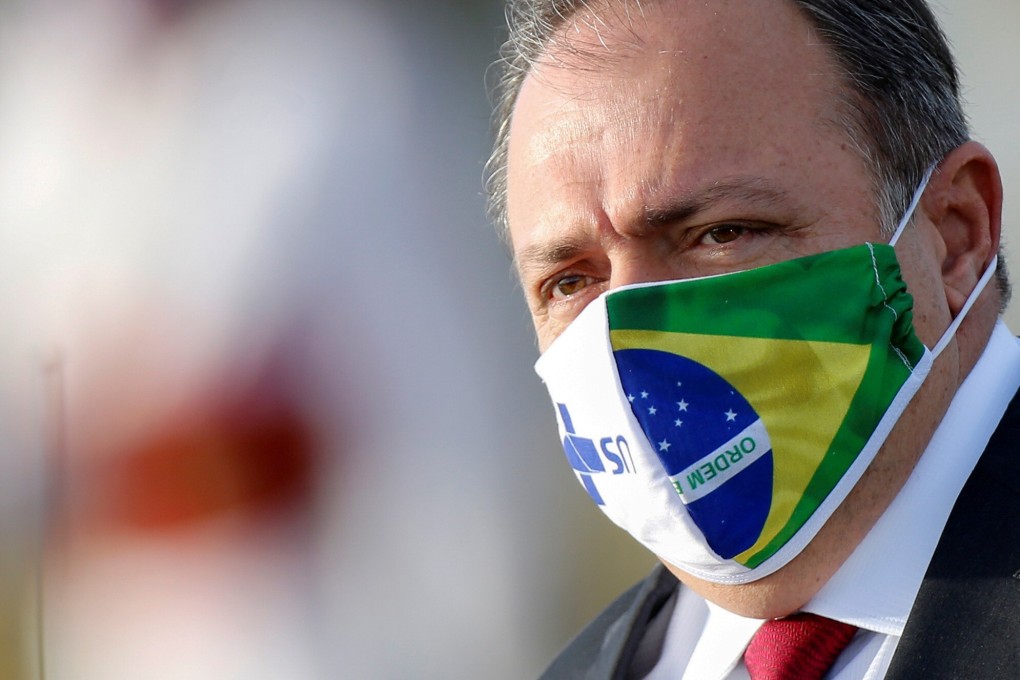 Brazil’s Health Minister Eduardo Pazuello. Photo: Reuters