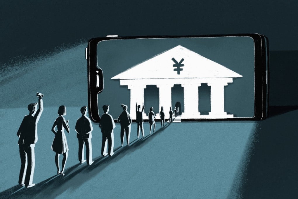 How China's microlending industry has reached critical mass. Illustration: SCMP