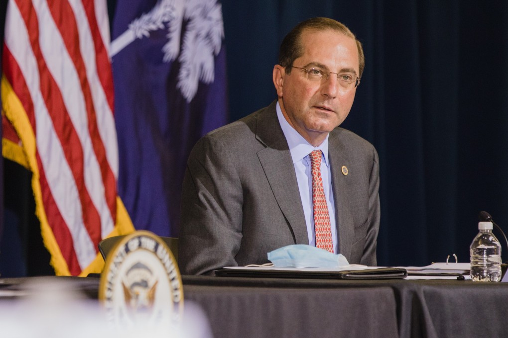 US Health and Human Services Secretary Alex Azar. Photo: Bloomberg