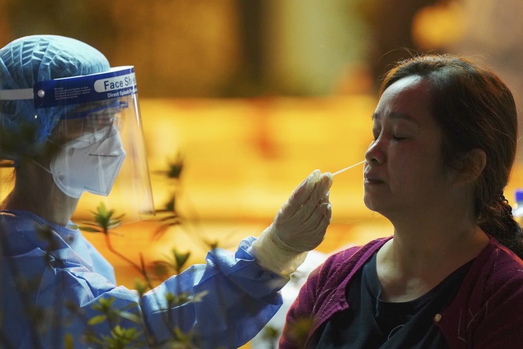 Richland Gardens residents are being tested for the coronavirus after several on the estate were confirmed as infected. Photo: Sam Tsang