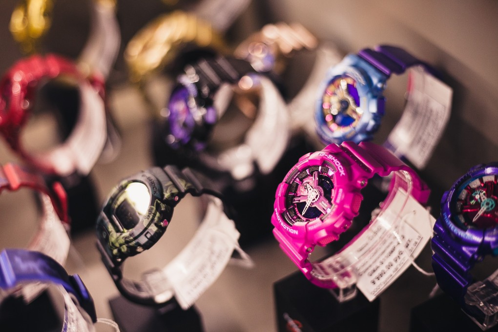 Casio started out making calculators, moved into digital watches, keyboards and cameras, then launched its famous G-Shock watches. Photo: Shutterstock