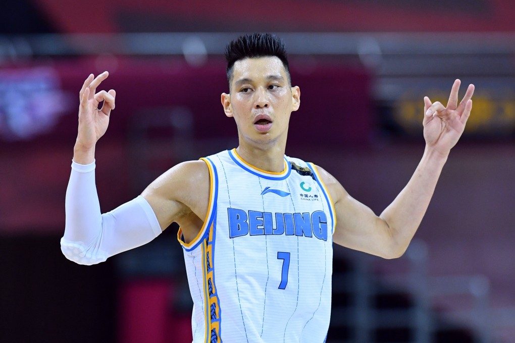 Jeremy Lin in action for the Beijing Ducks in the Chinese Basketball Association. Photo: Xinhua