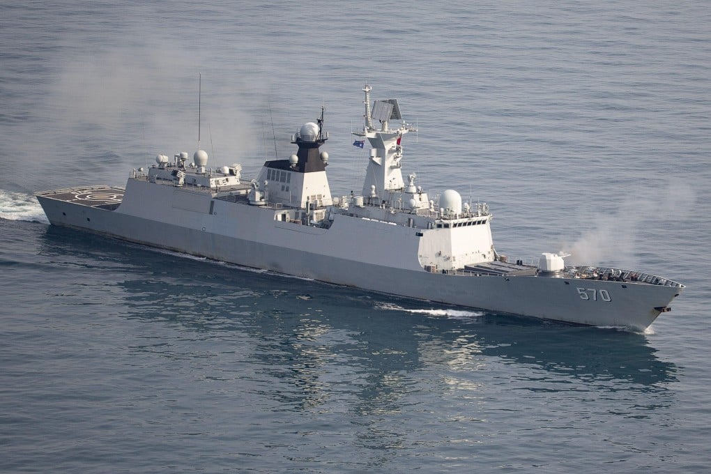China is planning to boost its fleet of Type 054A guided-missile stealth frigates to 50 by 2030. Photo: Handout