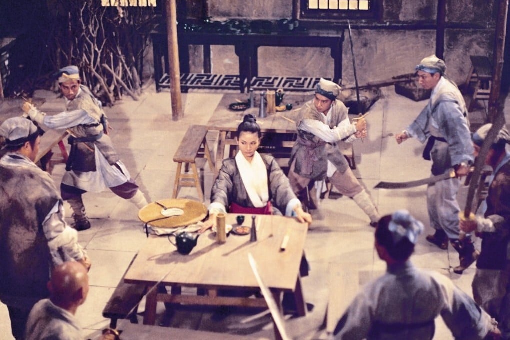 Cheng Pei-pei in a still from Come Drink with Me (1966), the first of her many martial arts films. Shaw Brothers boss Run Run Shaw picked her for the film after seeing the actress dance. Photo: Shaw Brothers Studio