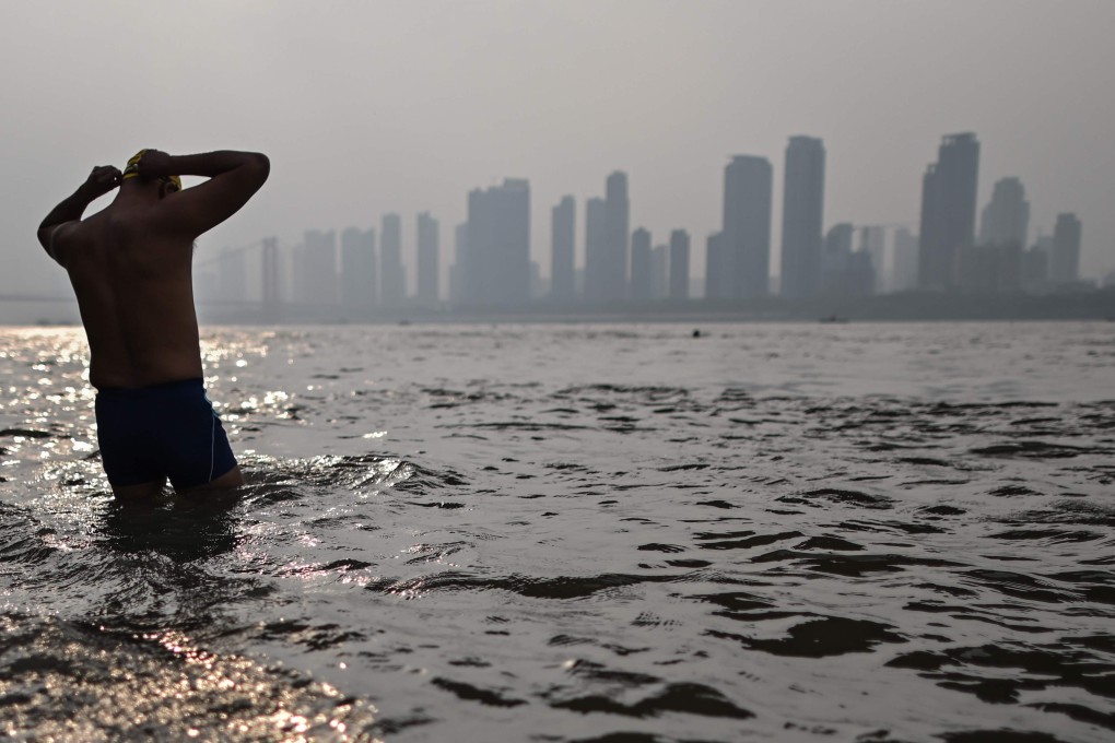 Daily swims in the Yangtze stopped in January when Wuhan went into lockdown, which lasted 76 days. Photo: AFP