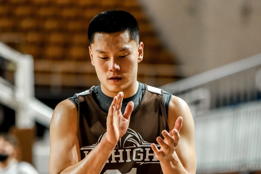 Chinese-Canadian basketball player Ben Li in training with NCAA division one team Lehigh University in Pennsylvania, US. Photo: Hannahally Photography