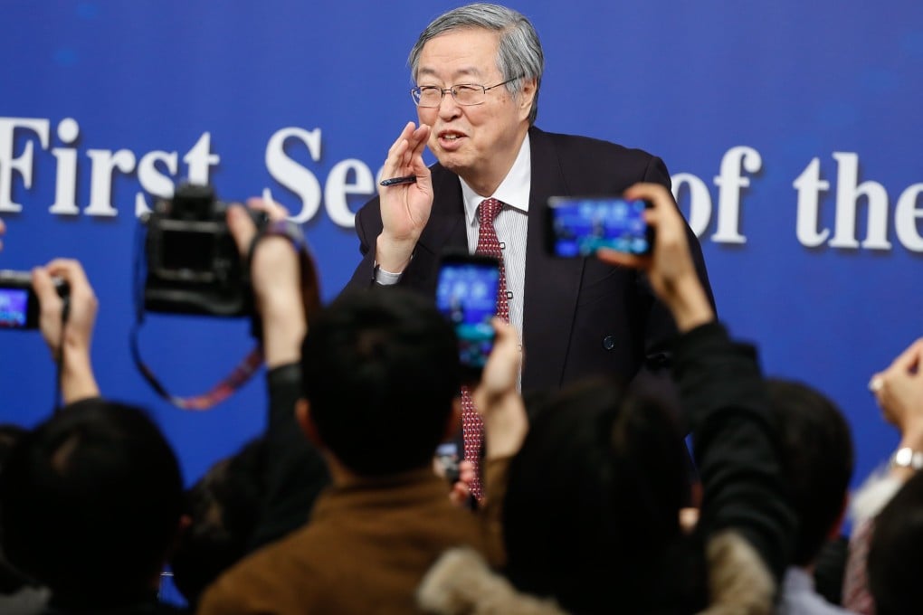 Zhou Xiaochuan, the former governor of the People’s Bank of China, is an advocate for Beijing’s digital currency plan. Photo: EPA-EFE