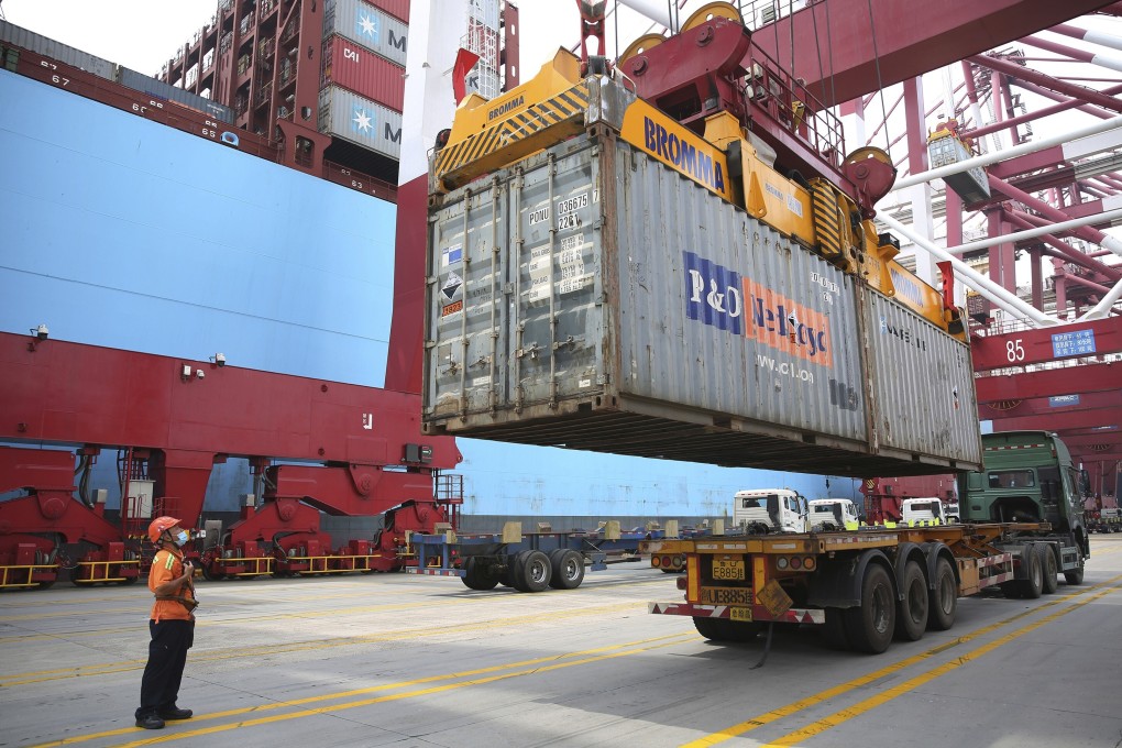China’s trade surplus surged to US$75.42 billion last month, from US$58.44 billion in October as export growth outstripped imports again. Photo: Xinhua