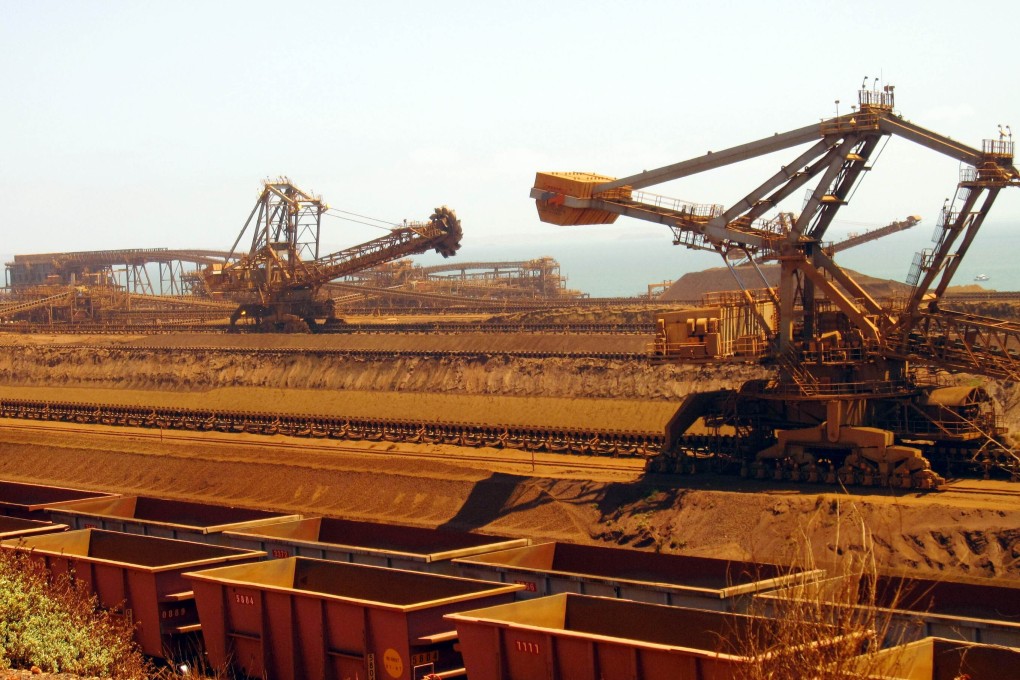 China imports about 60 per cent of its iron ore from Australia. Photo: AFP