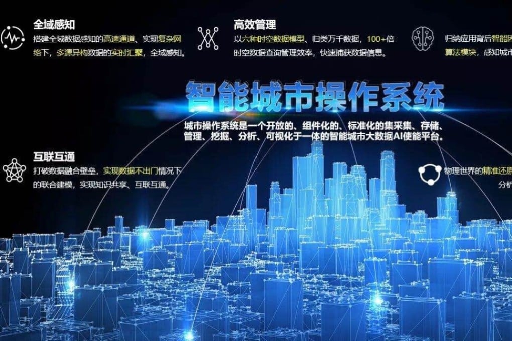 JD.com and other tech giants such as Alibaba, Tencent and Baidu are all working on smart city projects in China. Photo: JD Digits/Handout