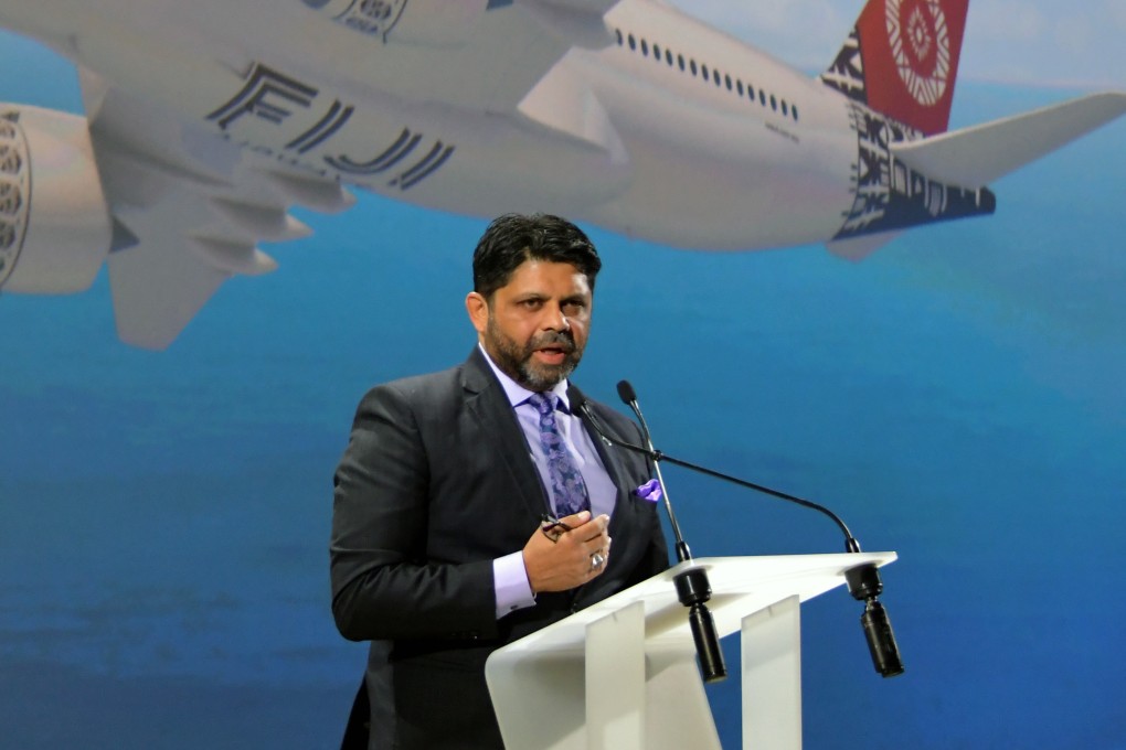 Aiyaz Sayed-Khaiyum, Fiji’s attorney general. Photo: AFP