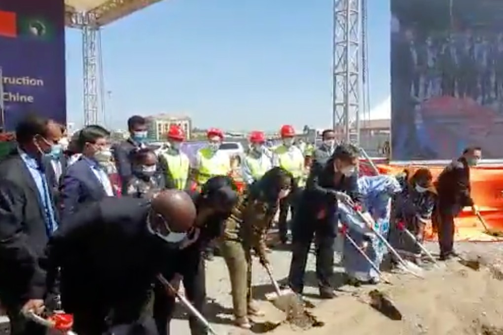 China has broken ground for the new US$80 million Africa CDC headquarters but the US is unimpressed with Beijing’s largesse. Photo: Twitter