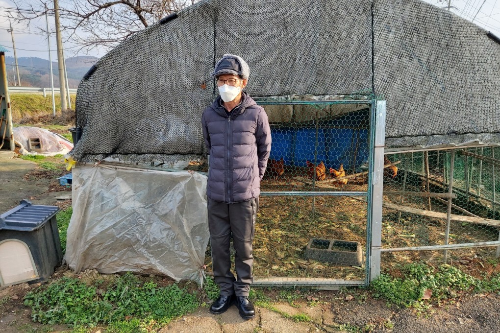 Former North Korean lieutenant colonel Han at his home in Seosan, South Korea. Photo: Park Chan-kyong