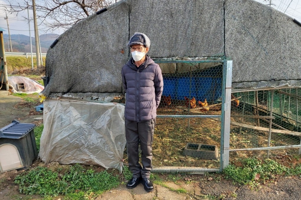 Former North Korean lieutenant colonel Han at his home in Seosan, South Korea. Photo: Park Chan-kyong