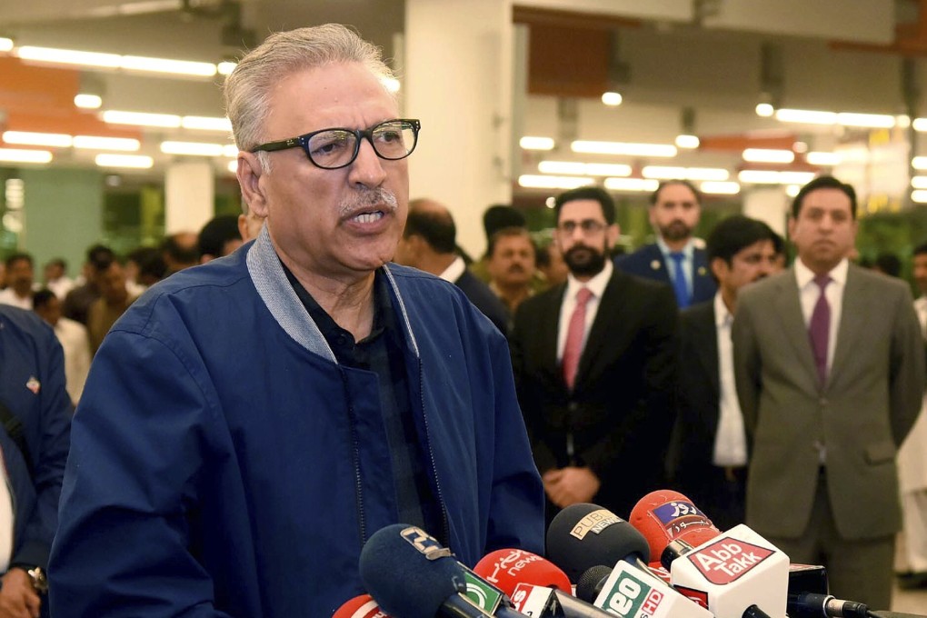 Pakistan's President Arif Alvi on Tuesday issued a new law requiring the establishment of special courts to speedily conclude trials of people charged with raping women or children. Photo: AP